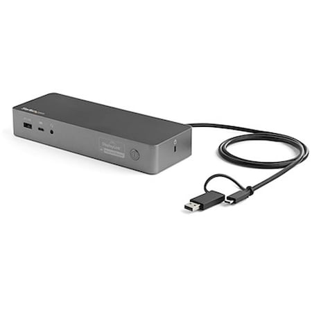 Ezgeneration Universal Hybrid USB-A USB-C Docking Station for USB-C, TB3 & USB-A Laptops EZ3209581